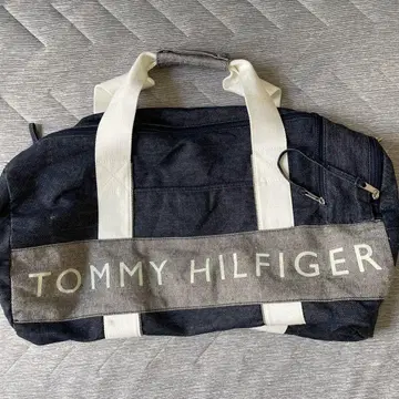 TOMMY HILFIGER 보스턴 백 데님