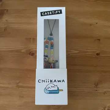 새상품 CASETiFY 치이카와 (먼작귀) 스트랩 썸머 파티 Charm