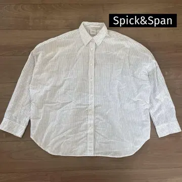 [ Spick & Span ] 스트라이프 셔츠 긴팔