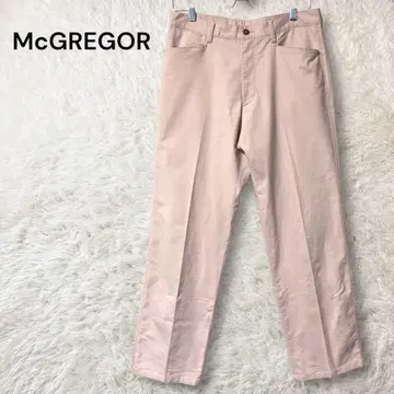 McGREGOR 코튼 캐주얼 팬츠 치노 팬츠 옅은 핑크 82