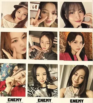 TWICE ENEMY 스티커 폴로라이드 888BOX