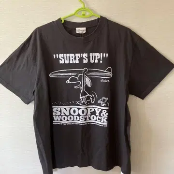 BUDDY 별주 SNOOPY Tee PEANUTS SURF CLUB