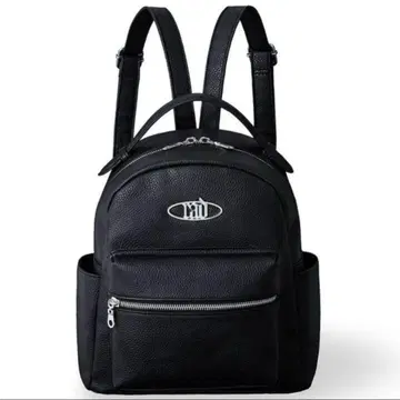 the GazettE MINI LEATHER BACKPACK SILVER