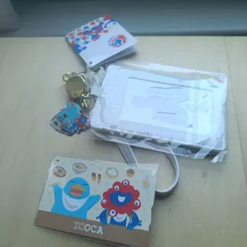 ICOCA IC카드 스트랩 화이트