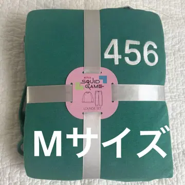 오징어 게임 GU 스트레치 소프트 라운지 세트 긴팔 사이즈 M