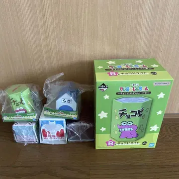 짱구는 못말려 제일복권 초코비 라이트 박스 스티커 세트