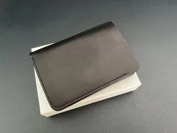 미사용품 forme short wallet baby calf