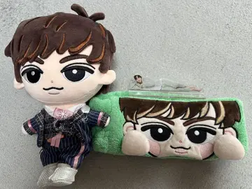 아베 료헤이 BIG 봉제 인형 헤어밴드 아크릴 스탠드 세트