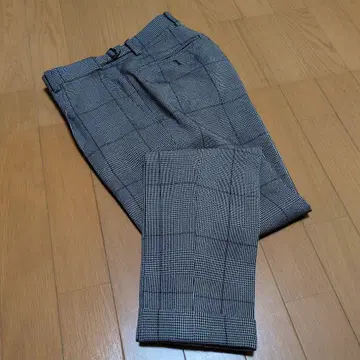 SUIT SELECT 스트레치 글렌체크 팬츠