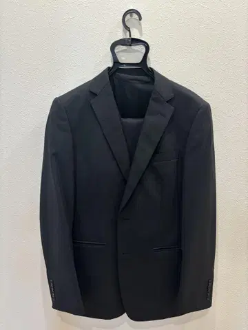 블랙 정장 자켓, 베스트, 바지 3세트