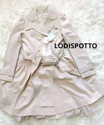 LODISPOTTO 로디스포토 트렌치코트 핑크 베이지