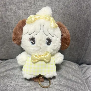 mikko 수플레 스핀스 낚시릴 달린 마스코트 봉제 인형 키체인