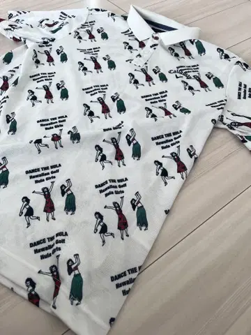 캘러웨이 하와이안 프린트 피케 셔츠
