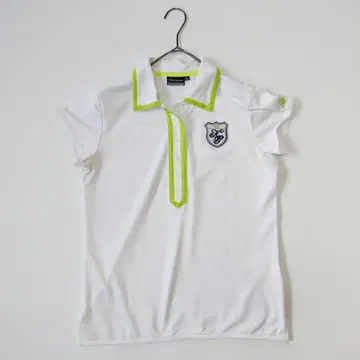 카파 프릴 슬리브 골프 피케 셔츠 L 사이즈