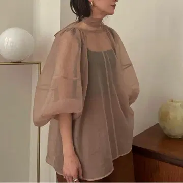clane 클라네 BALLON SHEER PUFF TOPS 사이즈 1