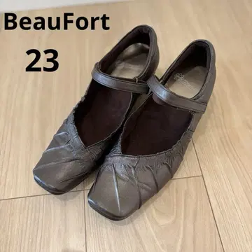 BeauFort/뷰포트/컴포트 슈즈/스트랩 슈즈/23