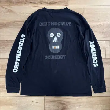 OH!THEGUILT x SCUMBOY 롱 T셔츠 XL