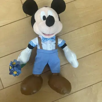 미키마우스 봉제 인형 서스펜더 포함