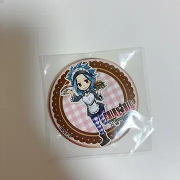 FAIRY TAIL 레비 캐릭터 카페 캔뱃지