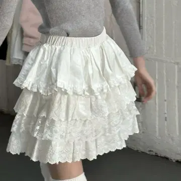 treat urself Floral cotton mini skirt