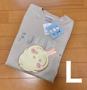 새상품 치이카와 시마무라 토끼 사가 트레이너 맨투맨 L