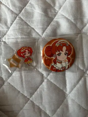 비밀의 아이프리 린 린 캔뱃지 아크릴 스탠드 세트