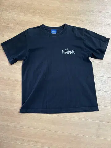 PHATRNK 십자가 블랙 T셔츠 M