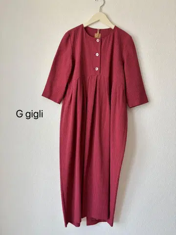 G gigli 코쿤 실루엣 롱 원피스