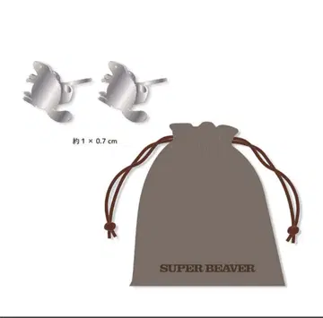 SUPER BEAVER 비버 귀걸이 슈퍼 비버 한쪽 귀