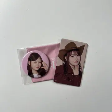 ME:I 카사하라 모모나 MOMONA 캔뱃지 트레이딩 카드 세트