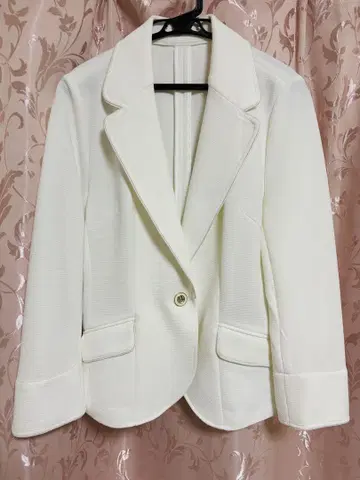 LUMIERE CIEL 화이트 자켓