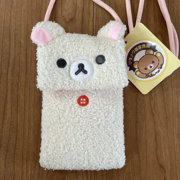 코리락쿠마 봉제 인형 모바일 미니백 미사용 새상품