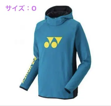 YONEX 후드 맨투맨(UNI) 피콕 그린 O 사이즈