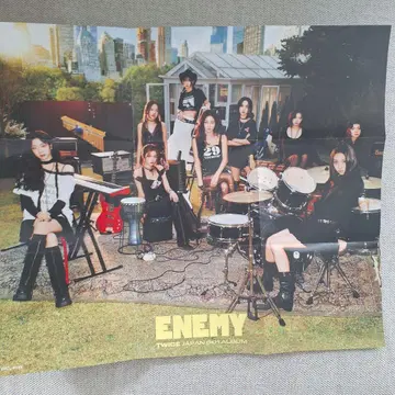 ENEMY TWICE JAPAN 6th ALBUM 포스터