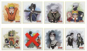 제일복권 NARUTO-나루토- 파도의 나라 편 H상 미니 색지 7종