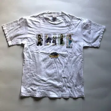희귀 레어 스파이스 걸스 T셔츠 uk 영국 90s