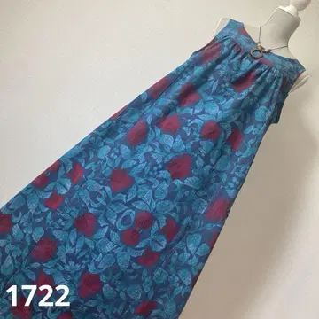 유카타 리메이크 원피스 1722 유카타 옷감 루즈핏 원피스 롱 기장
