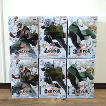 NARUTO 조형 인계대전 지라이야 츠나데 하타케 카카시 피규어 2세트