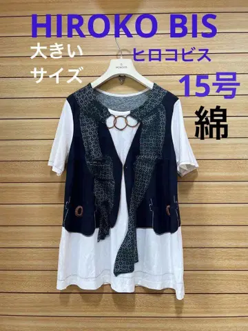 HIROKO BIS 반팔 티셔츠 히로코 비즈 15AB호