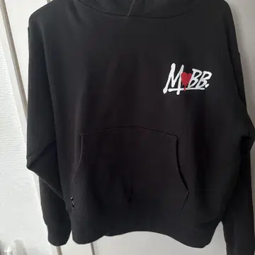 MOBB 모브 후드티 하트 로고