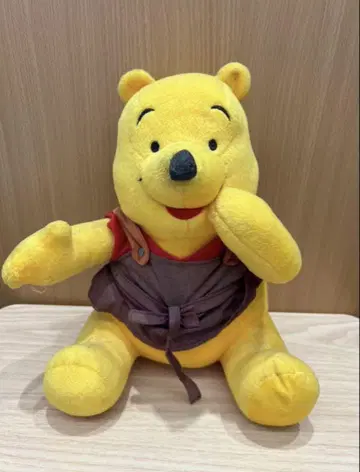 디즈니 Disney 곰돌이 푸 봉제 인형 인형 완구 중형 요리