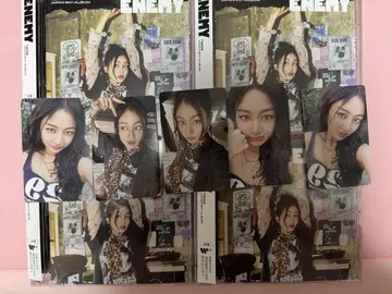 TWICE ENEMY 지효반 솔로반 앨범 CD 트레이딩 카드 포함