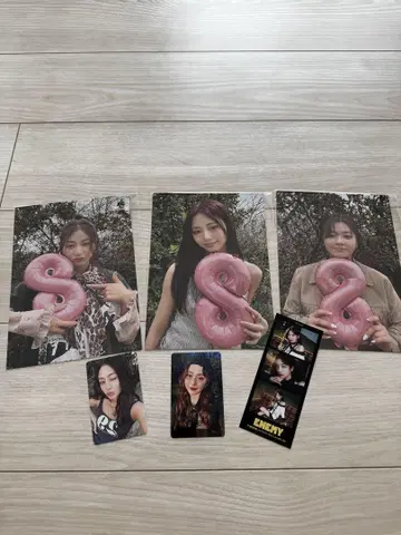 TWICE ENEMY 트레이딩 카드 모음 지효 쯔위 다현 정연