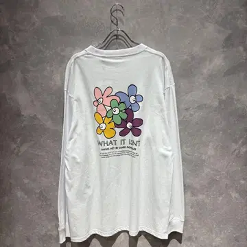 무료배송 미사용 새상품 택 포함 MARKGONZALES 롱T 화이트