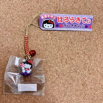 키티 좌시키와라시 행운 끈 장식 스트랩 2003 28