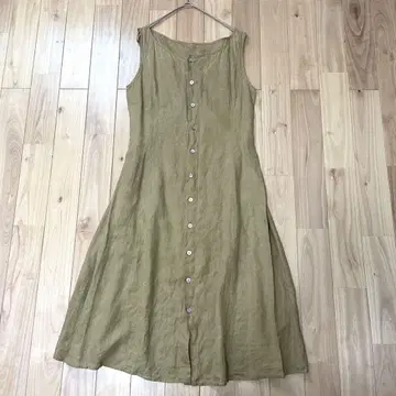 요건 레일 JURGEN LEHL 린넨 100% 원피스