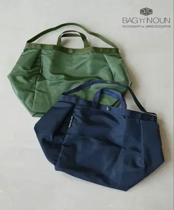 BAG'n'NOUN 토트백 네이비 미사용 택 포함 2WAY