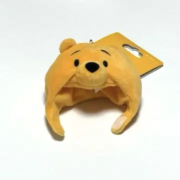 디즈니 푸우 팬캡 키체인