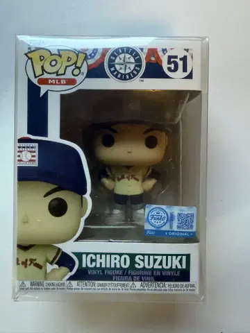 Funko 이치로 명예의 전당 헌액 보블헤드 피규어 경기장 배포