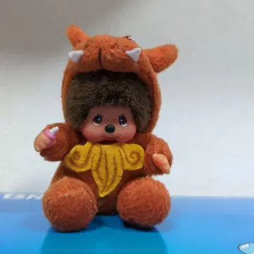 오키나와 한정판 세키구치 몬치치 키링 시사 브라운